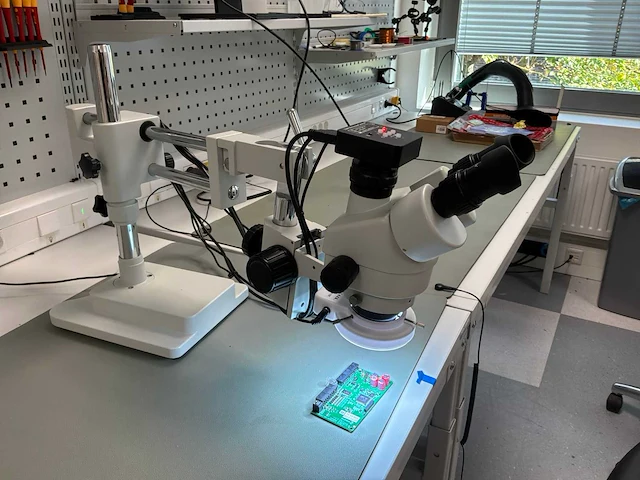 Hayear sm-4tp stereo microscoop - afbeelding 1 van  9