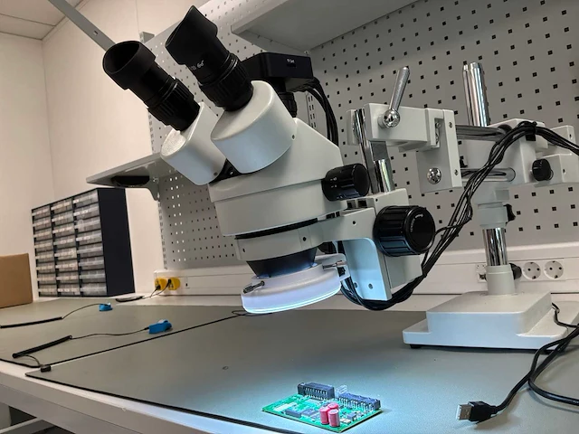 Hayear sm-4tp stereo microscoop - afbeelding 4 van  9