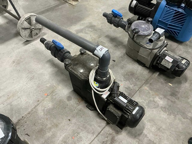 Hayward self priming super pump gebruikte zwembadpomp - afbeelding 1 van  4