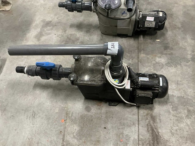 Hayward self priming super pump gebruikte zwembadpomp - afbeelding 2 van  4