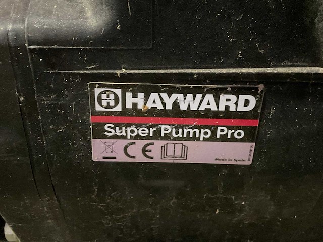 Hayward super pomp pro sp2608xy111 waterpomp (2x) - afbeelding 3 van  4