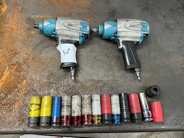 Hazet - pneumatische slagmoersleutel (2x) - afbeelding 2 van  4