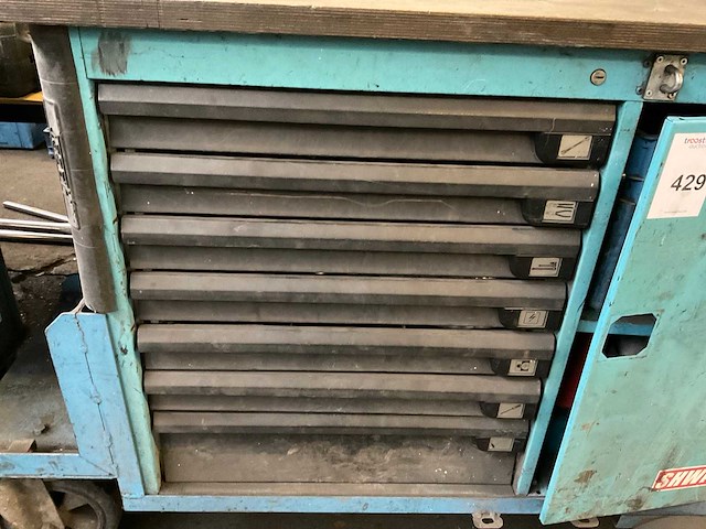 Hazet shwff gereedschapswagen - afbeelding 13 van  16