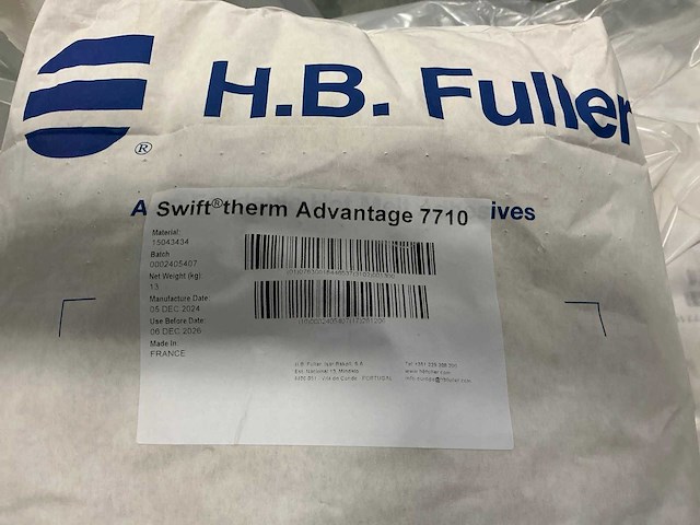 H.b. fuller swift therm advantage 7710 partij smeltlijm - afbeelding 2 van  2