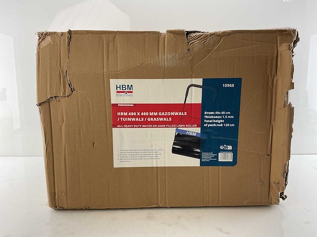 Hbm - 490 x 400 mm - gazonwals - afbeelding 1 van  4