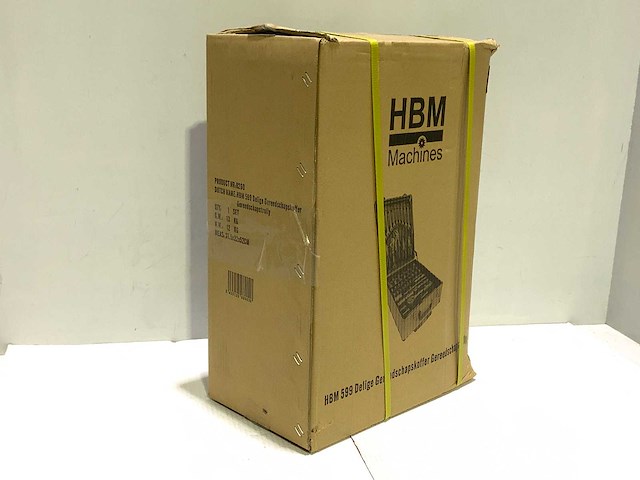 Hbm - 599-delig - gereedschapstrolly 599-delig gevuld - afbeelding 8 van  13