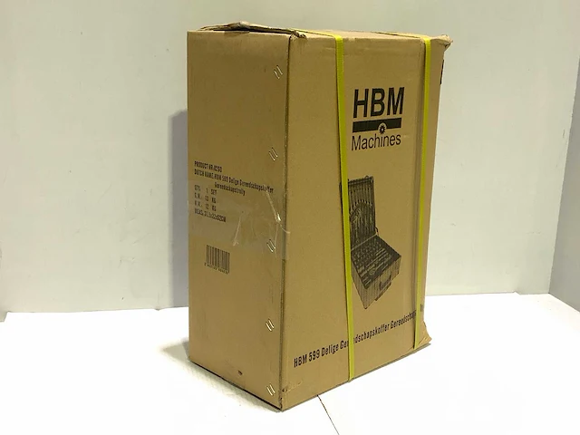 Hbm - 599-delig - gereedschapstrolly 599-delig gevuld - afbeelding 8 van  13