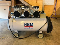 Hbm - 6 pk - 150 liter - low noise - hogedrukcompressor - afbeelding 1 van  6