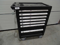 Hbm - gereedschapswagen met inhoud - afbeelding 1 van  8