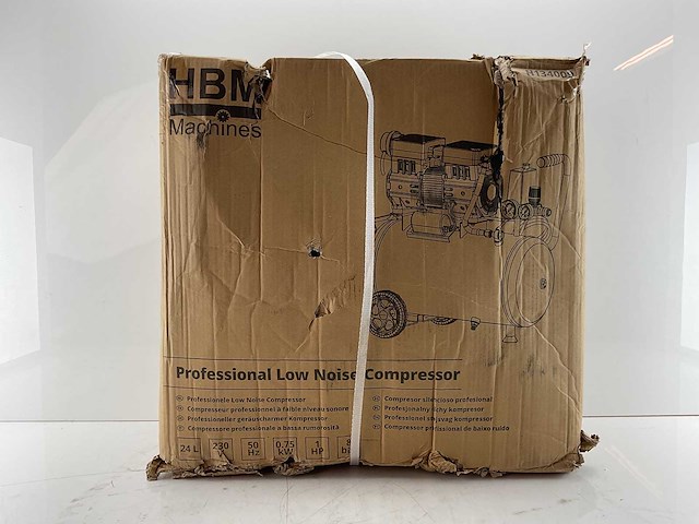 Hbm - low noise - olievrije compressor - afbeelding 2 van  4