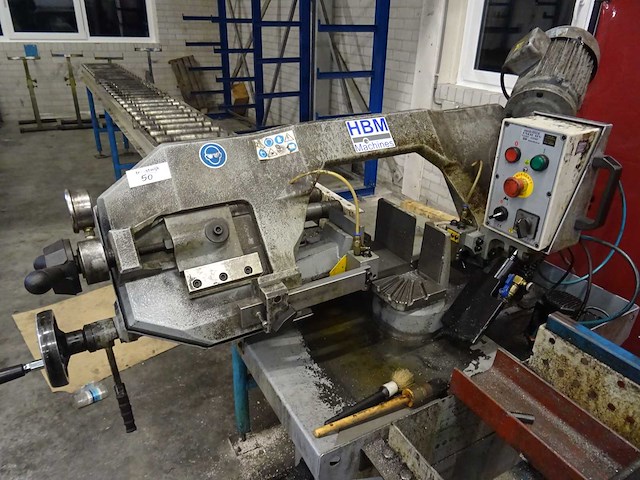 Hbm - metaallintzaagmachine - afbeelding 3 van  7