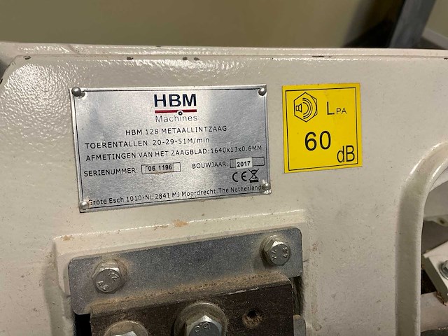 Hbm 128 metaallintzaag - afbeelding 5 van  9