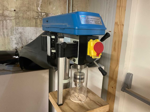 Hbm 16 hobby kolomboormachine - afbeelding 1 van  9