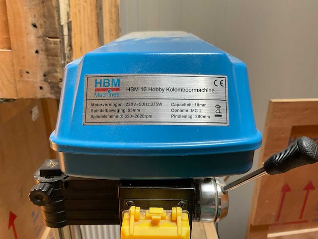 Hbm 16 hobby kolomboormachine - afbeelding 2 van  7