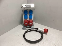 Hbm 2 x 400 volt en 4 x 230 volt verdeelblok - afbeelding 1 van  3