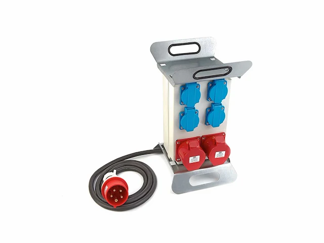 Hbm 2 x 400 volt en 4 x 230 volt verdeelblok - afbeelding 1 van  3
