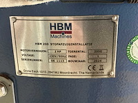 Hbm 200 stofafzuiginstallatie - afbeelding 4 van  4