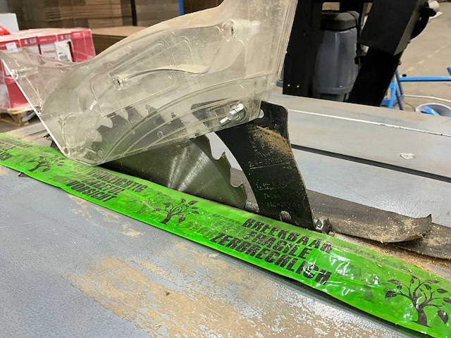 Hbm 210mm cirkelzaagtafel - afbeelding 3 van  4