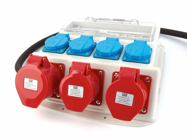 Hbm 3 x 400 volt en 4 x 230 volt verdeelblok - randaarde - afbeelding 5 van  6