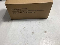 Hbm 32 delig set reciprozaagbladen (3x) - afbeelding 3 van  3
