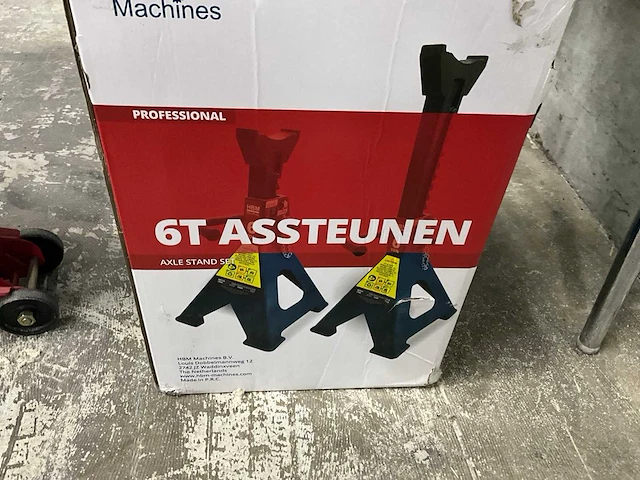 Hbm 6 ton assteun (2x) - afbeelding 3 van  3