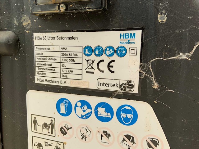 Hbm 63l betonmolen - afbeelding 4 van  4