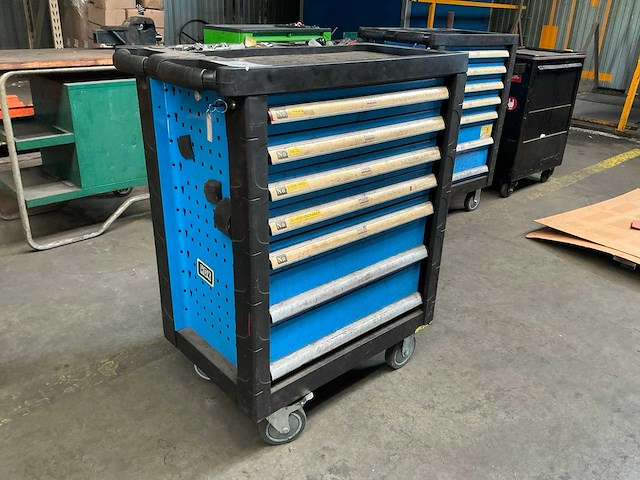 Hbm 7 lades gereedschapswagen - afbeelding 1 van  14