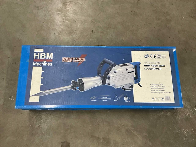 Hbm 7777 breekhamer/sloophamer - afbeelding 2 van  6