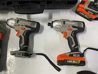 Hbm, daewoo, fieldman, proxxon accugereedschap met koffers en toebehoren - afbeelding 2 van  16