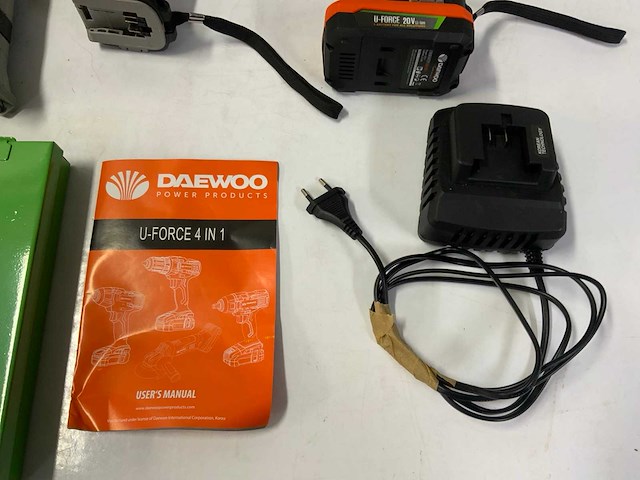 Hbm, daewoo, fieldman, proxxon accugereedschap met koffers en toebehoren - afbeelding 4 van  16