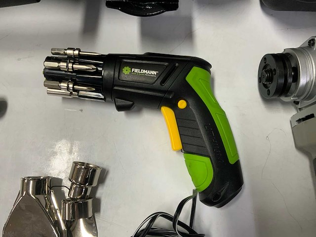 Hbm, daewoo, fieldman, proxxon accugereedschap met koffers en toebehoren - afbeelding 11 van  16