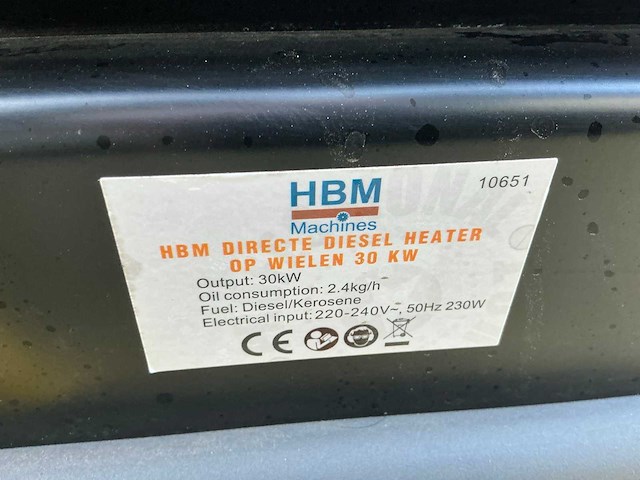 Hbm directe diesel heater - afbeelding 5 van  5