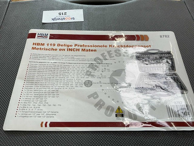 Hbm doppenset - afbeelding 4 van  4