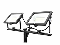 Hbm dubbele led bouwlamp 2 x 50w 2 x 4.700 lumen met statief 5000k - afbeelding 6 van  7