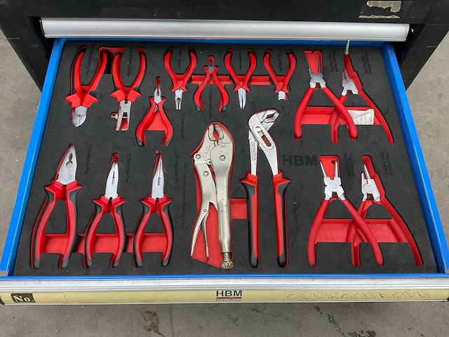 Hbm gereedschapskast - afbeelding 6 van  9