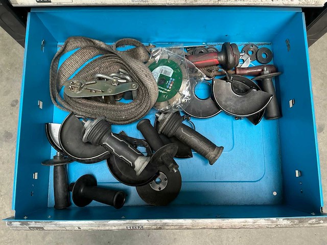 Hbm gereedschapswagen 7 laden - afbeelding 3 van  12