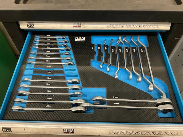 Hbm gereedschapswagen - afbeelding 4 van  9