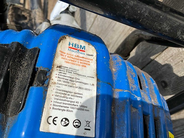 Hbm grondboor - afbeelding 5 van  5