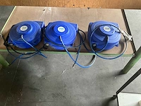 Hbm luchtslanghaspel (3x)