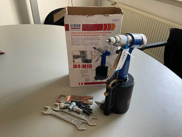 Hbm m4-m10 blindklinkmoertang - afbeelding 1 van  3