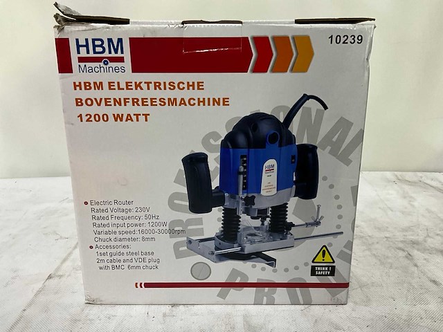 Hbm machines - 10239 - bovenfrees - afbeelding 3 van  4