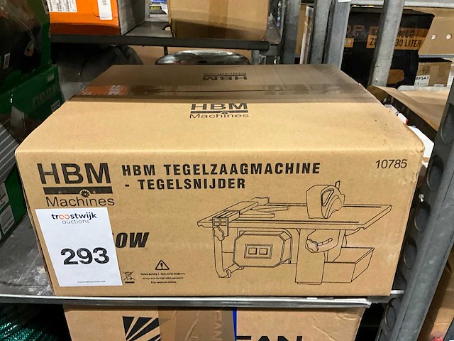 Hbm machines - 10785 - tegelzaagmachine/tegelsnijder - afbeelding 2 van  3