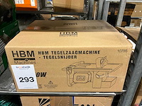 Hbm machines - 10785 - tegelzaagmachine/tegelsnijder - afbeelding 2 van  3