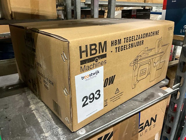 Hbm machines - 10785 - tegelzaagmachine/tegelsnijder - afbeelding 3 van  3