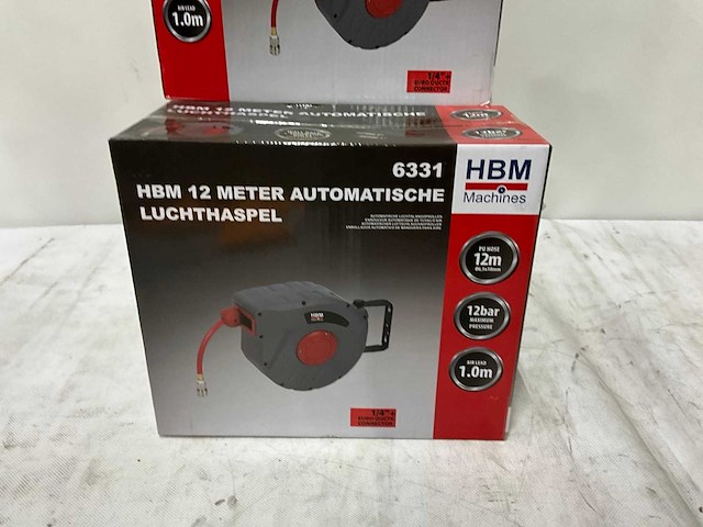 Hbm machines - 6331 - luchtslanghaspel (3x) - afbeelding 2 van  4
