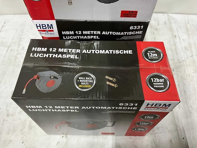 Hbm machines - 6331 - luchtslanghaspel (3x) - afbeelding 4 van  4
