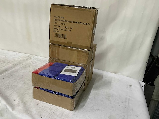 Hbm machines - 9669 - wand opbergrek (6x) - afbeelding 1 van  7