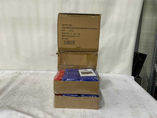 Hbm machines - 9669 - wand opbergrek (6x) - afbeelding 2 van  7