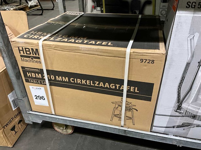 Hbm machines - 9728 - cirkelzaagtafel 210mm - afbeelding 3 van  4