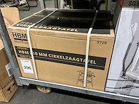 Hbm machines - 9728 - cirkelzaagtafel 210mm - afbeelding 3 van  4